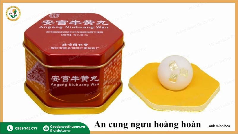 an cung ngưu hoàng hoàn có nên sử dụng khi đột quỵ