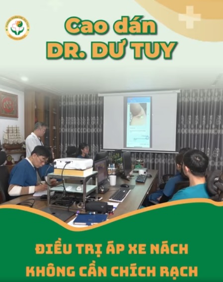 Bác sĩ Tuy hướng dẫn điều trị áp xe nách tại nhà hiệu quả, tránh tái phát