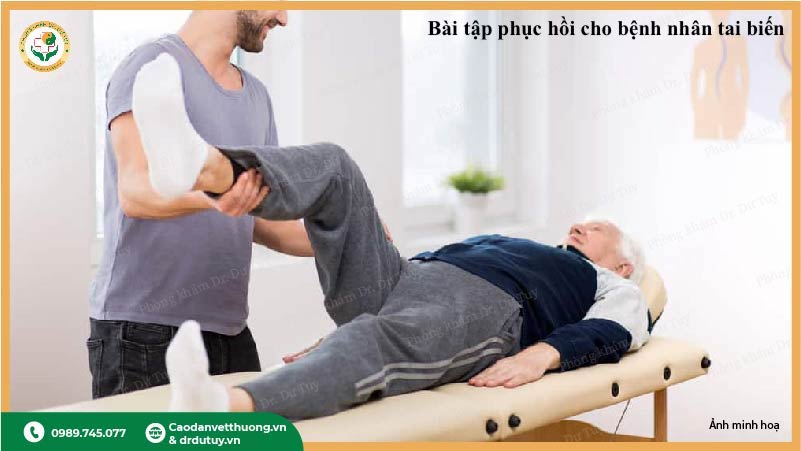 bài tập phục hồi người tai biến