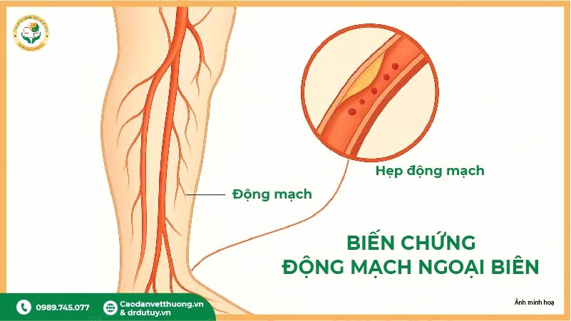 biến chứng xơ vữa động mạch ngoại biên