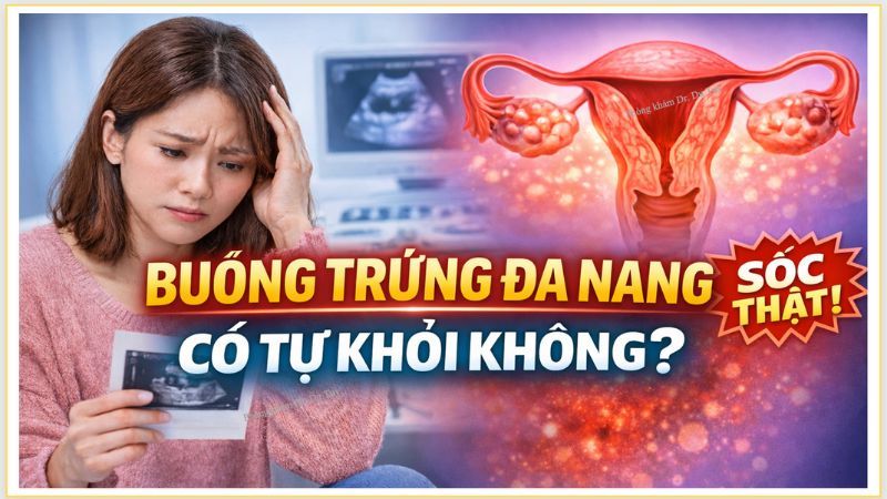 Buồng trứng đa nang có tự khỏi không? Sự thật khiến nhiều chị em bất ngờ!