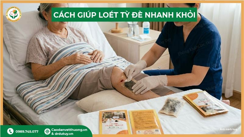 cách giúp loét tỳ đè nhanh khỏi