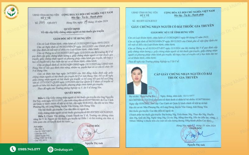 cao dán Dr. Dư Tuy