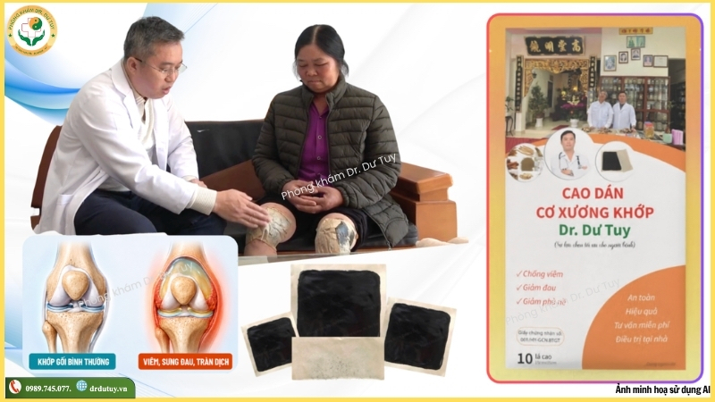 Cao dán xương khớp có dùng được cho người cao tuổi không?