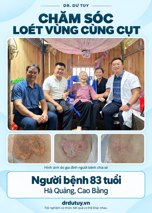 Loét da vùng cùng cụt ở người già