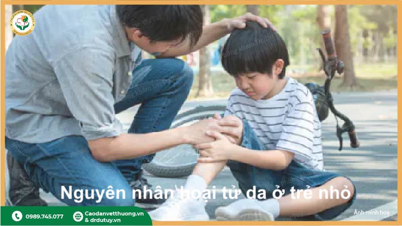 chăm sóc vết thương cho trẻ em