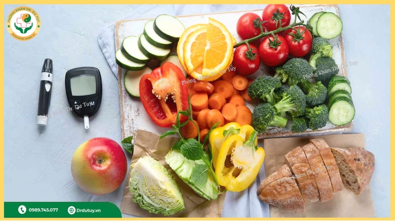 chế độ ăn cho người tiểu đường bị lở loét ngoài da