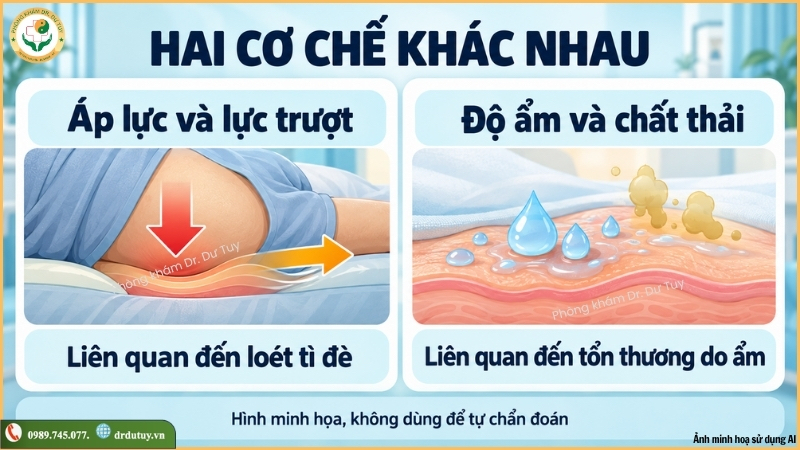 cơ chế loét tì đè và tổn thương do ẩm