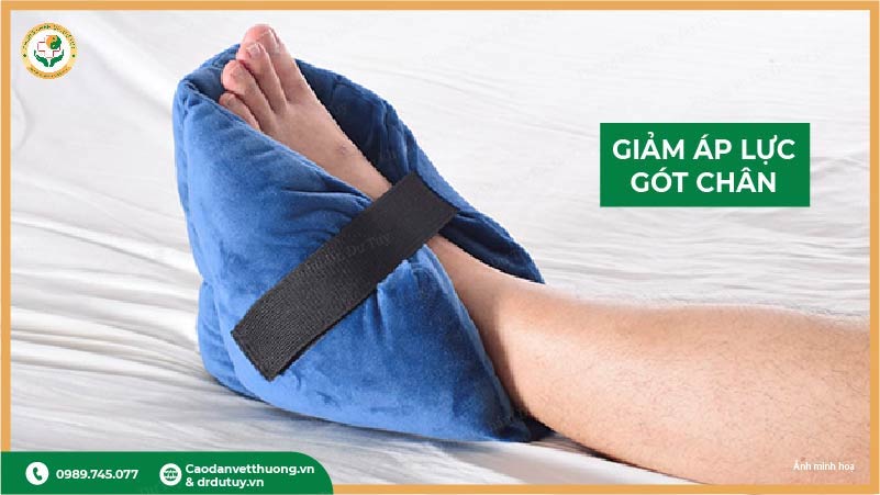 đệm giảm áp lực gót chân