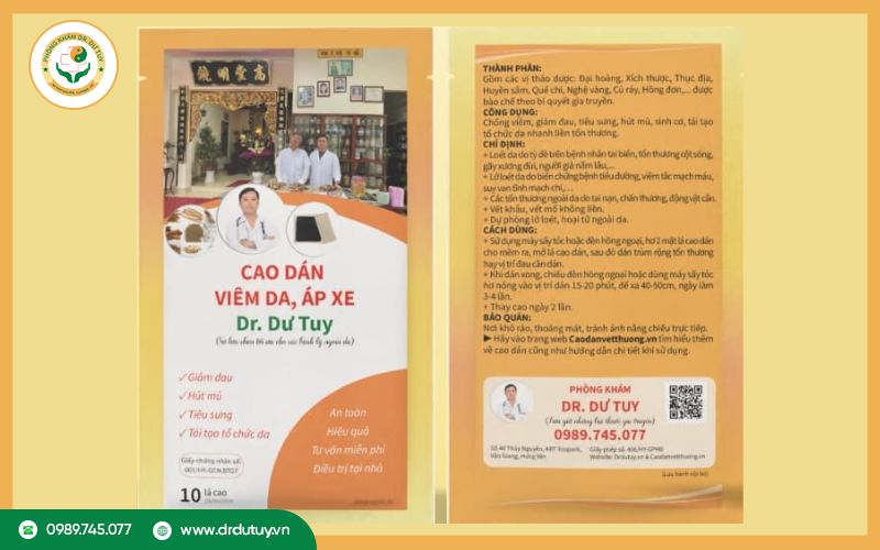 Cao dán Dr Dư Tuy