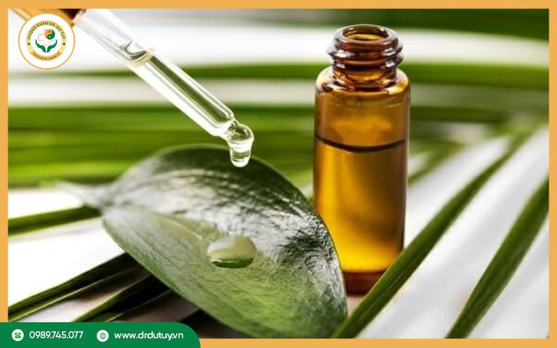 Sử dụng tinh dầu trà