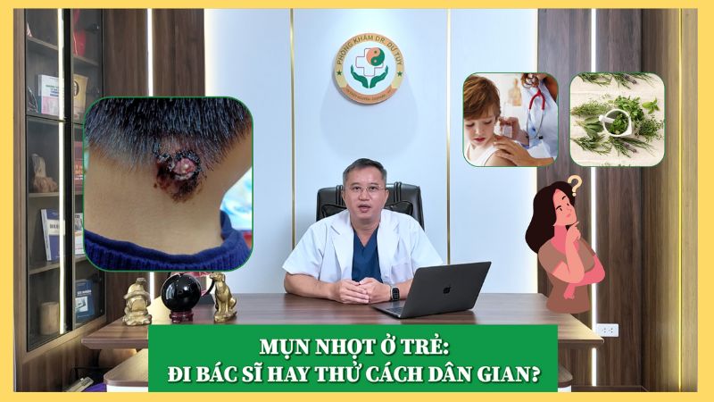 Mụn nhọt ở trẻ nhỏ: Nên dùng thuốc Tây hay cao dán Đông y?
