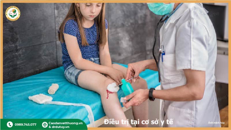 điều trị vết thương tại cơ sở y tế