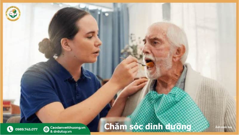 dinh dưỡng cho người nằm lâu