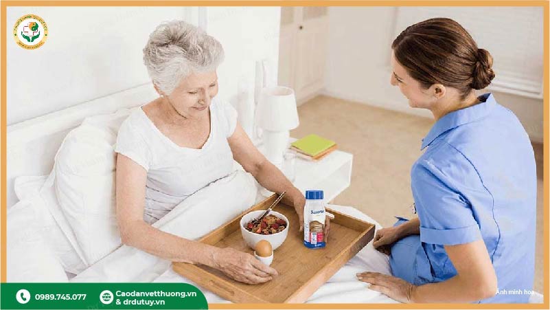 dinh dưỡng giúp lành vết loét