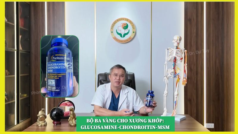 Bí quyết giữ khớp khỏe mạnh sau tuổi 40: Glucosamine – Chondroitin – MSM
