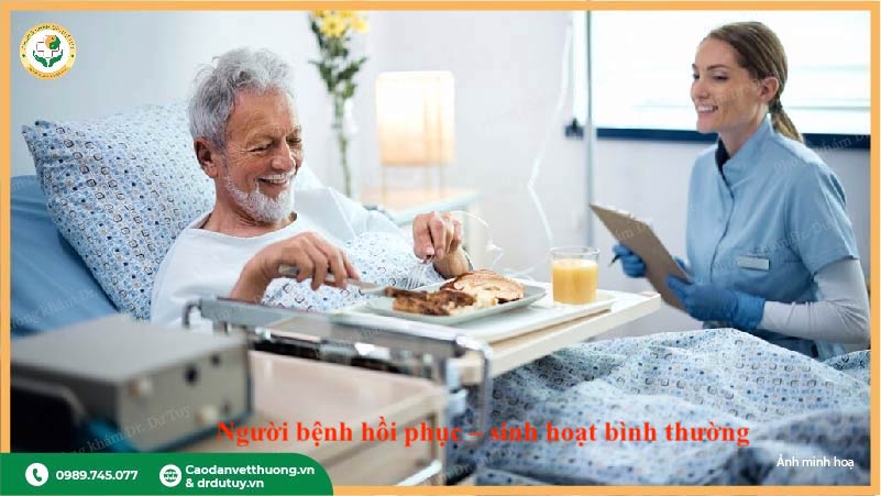 hồi phục sau phẫu thuật không sẹo xấu