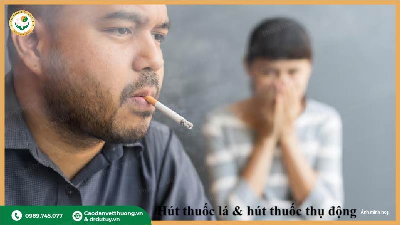 hút thuốc lá và hút thụ động gây ung thư