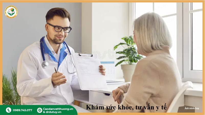 khám sức khoẻ và tầm soát ung thư định kỳ