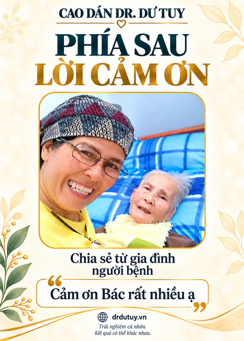 Phía sau mỗi lời cảm ơn là hành trình phục hồi
