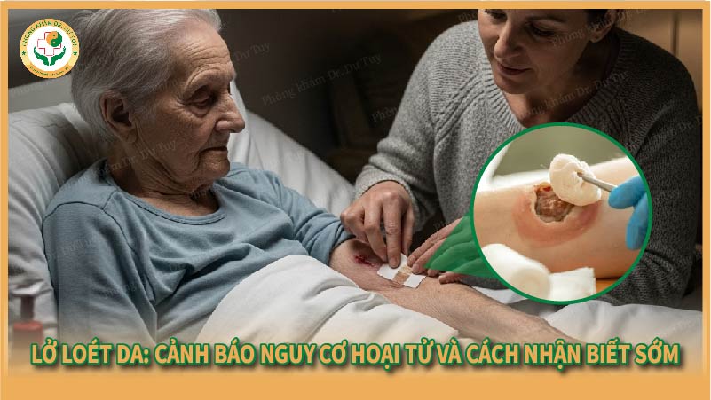 Lở loét da: Cảnh báo nguy cơ hoại tử và cách nhận biết sớm