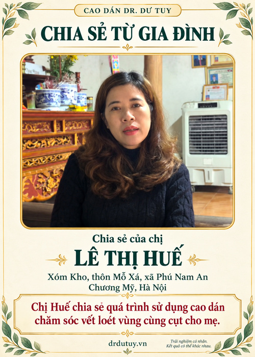 Phục hồi lở loét da vùng cùng cụt