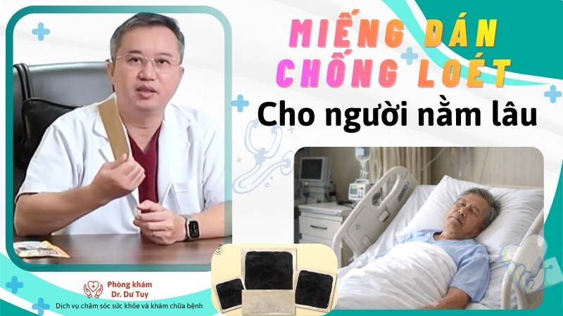 Miếng dán chống loét cho người cao tuổi Dr. Dư Tuy: Giải pháp bảo vệ da hiệu quả ngay tại nhà