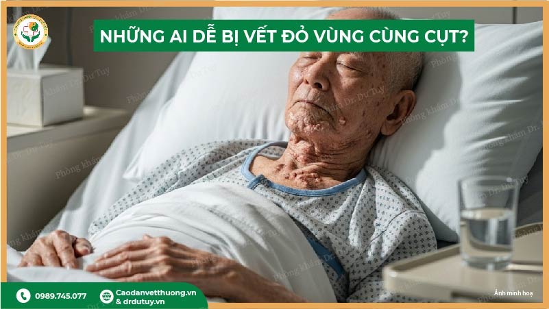 những ai dễ bị vết đỏ vùng cùng cụt