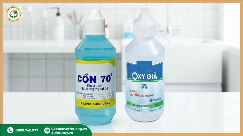 oxy già và cồn 70 là gì?