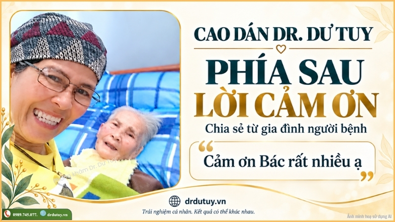 phản hồi cao dán Dr. Dư Tuy