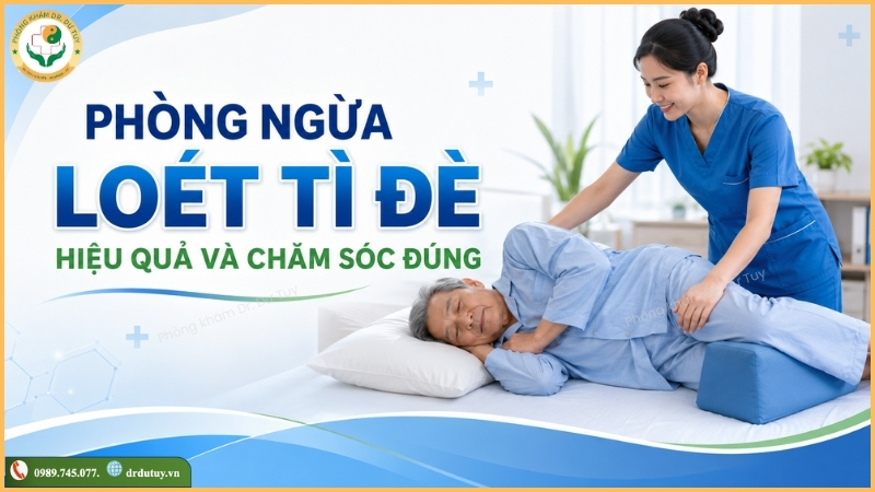 phòng ngừa loét tì đè hiệu quả chăm sóc đúng