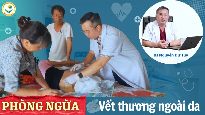 phòng ngừa vết thương ngoài da hiệu quả