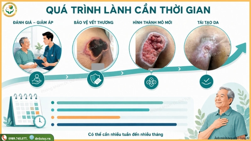 quá trình lành vết loét cùng cụt