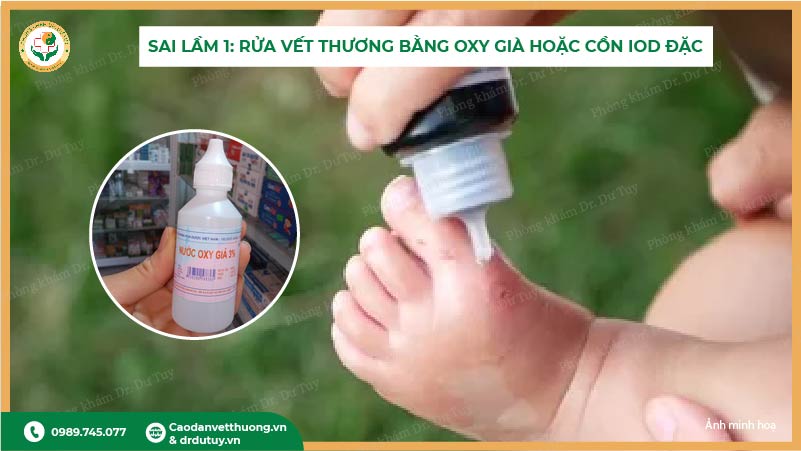 sai lầm khi bôi thuốc
