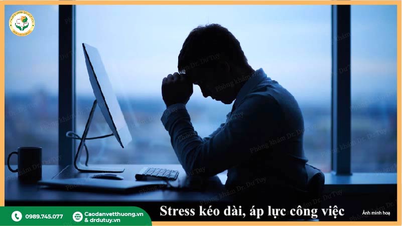 stress kéo dài làm tăng nguy cơ ung thư