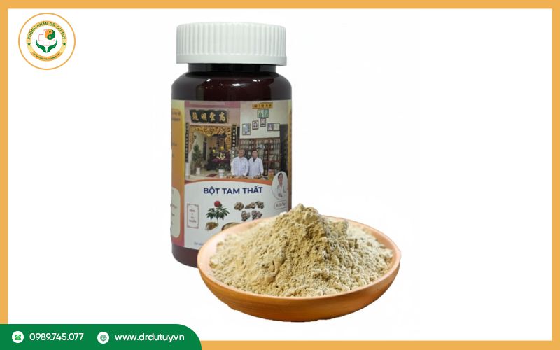Tam thất bắc dạng bột tại Dr Dư Tuy