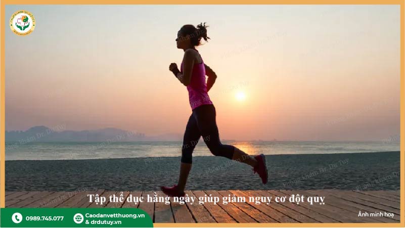 tập thể dục giảm nguy cơ đột quỵ
