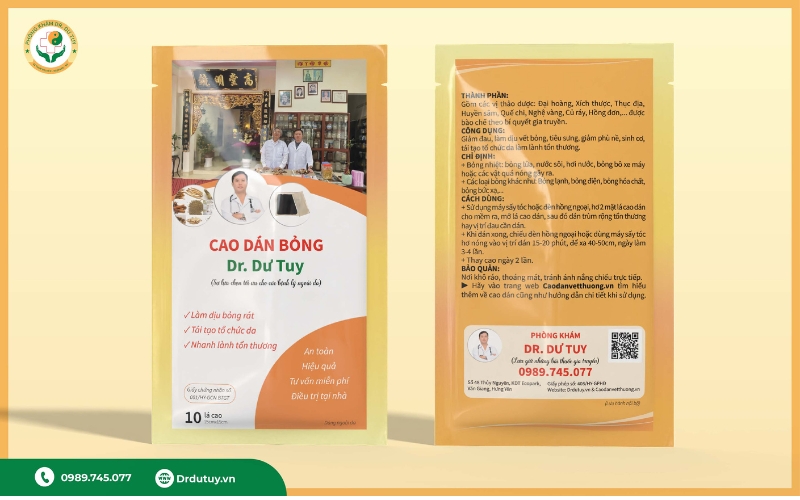 thuốc điều trị bỏng