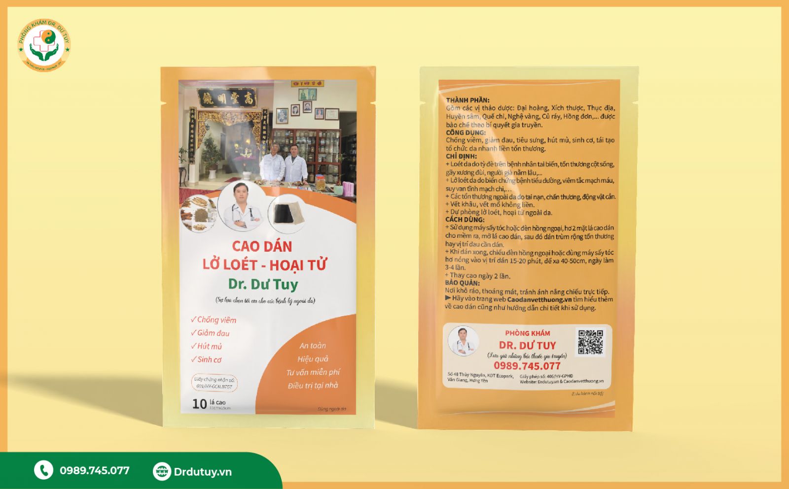 Điều trị hoại tử ở người già với phác đồ từ bác sĩ Dr Dư Tuy