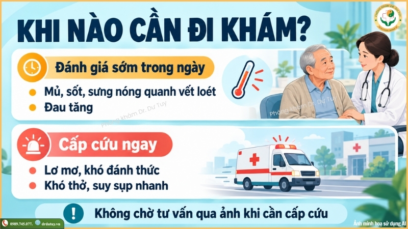 tổn thương da khi nào cần đi khám