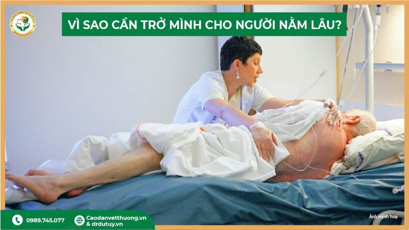 vì sao cần trở mình cho người nằm lâu
