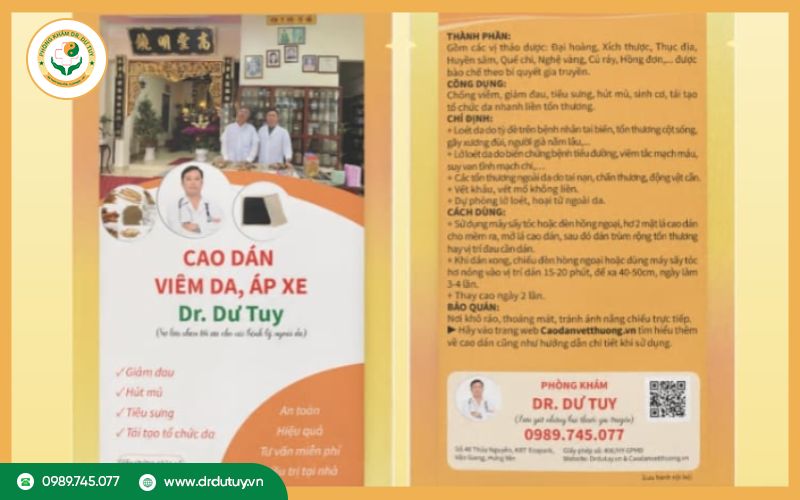 Điều trị bằng cao dán Đông Y
