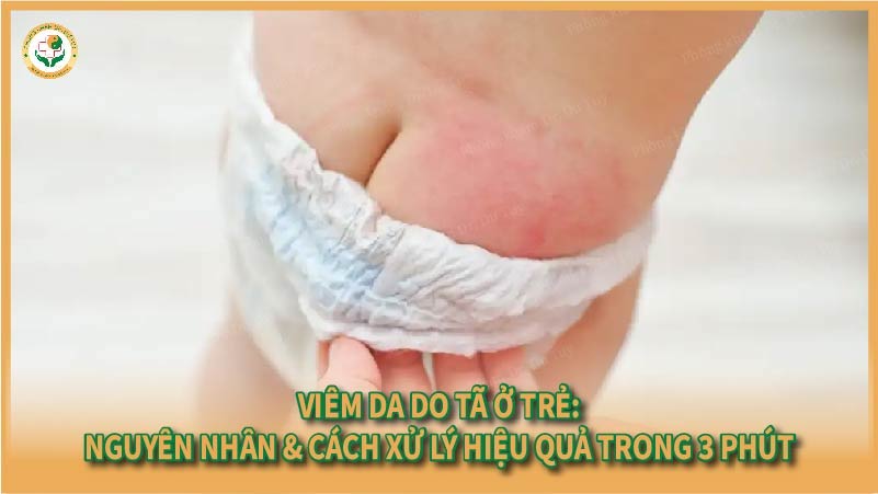 Viêm da do tã ở trẻ: Nguyên nhân & cách xử lý hiệu quả trong 3 phút