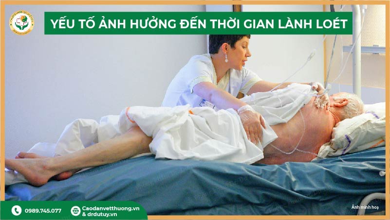 yếu tố ảnh hưởng đến thời gian lành loét cùng cụt