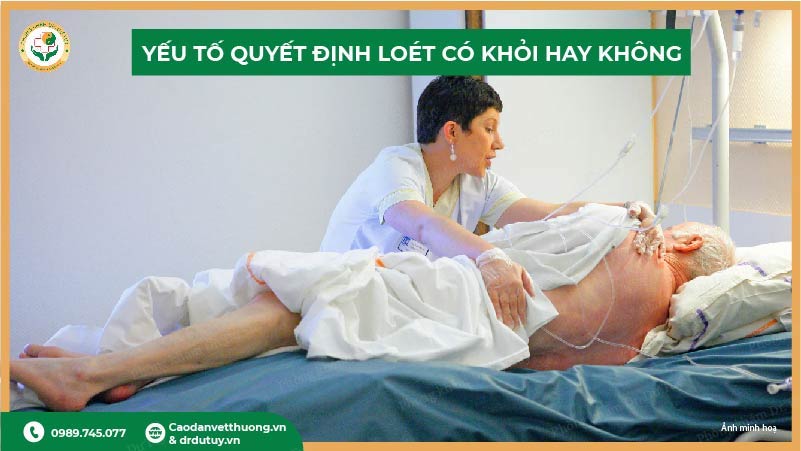 yếu tố quyết định loét tỳ đè có khỏi hay không